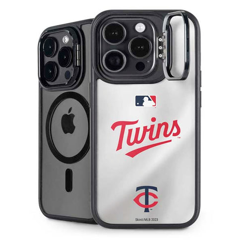 MLB Minnesota Twins Home Jersey iPhone 16 Pro Kickstand Case